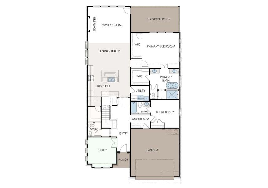 2D floor plan layout of this home in Walsh, Fort Worth, TX (Image 2). 2D floor plan layout of this home in Walsh, Fort Worth, TX (Image 2).