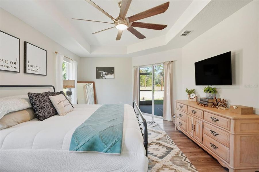 Furnished interior view inside a new home in , Weeki Wachee (Image 9).