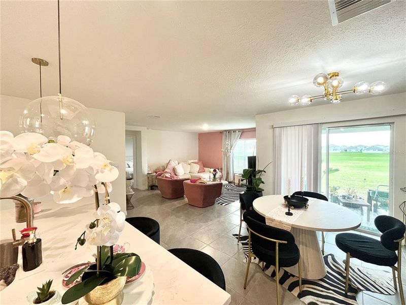 Furnished interior view inside a new home in Ocala Crossings South, Ocala (Image 8).