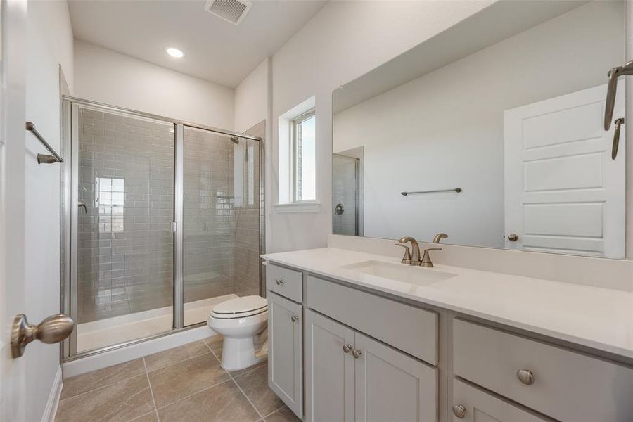 Furnished interior view inside a new home in Sutton Fields, Celina (Image 12). Furnished interior view inside a new home in Sutton Fields, Celina (Image 12).