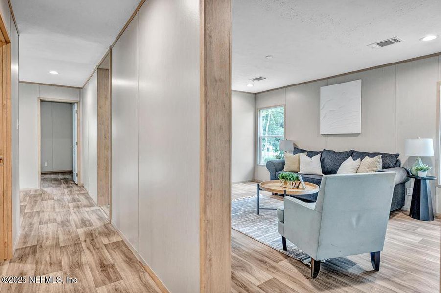 Furnished interior view inside a new home in , Middleburg (Image 32). Furnished interior view inside a new home in , Middleburg (Image 32).