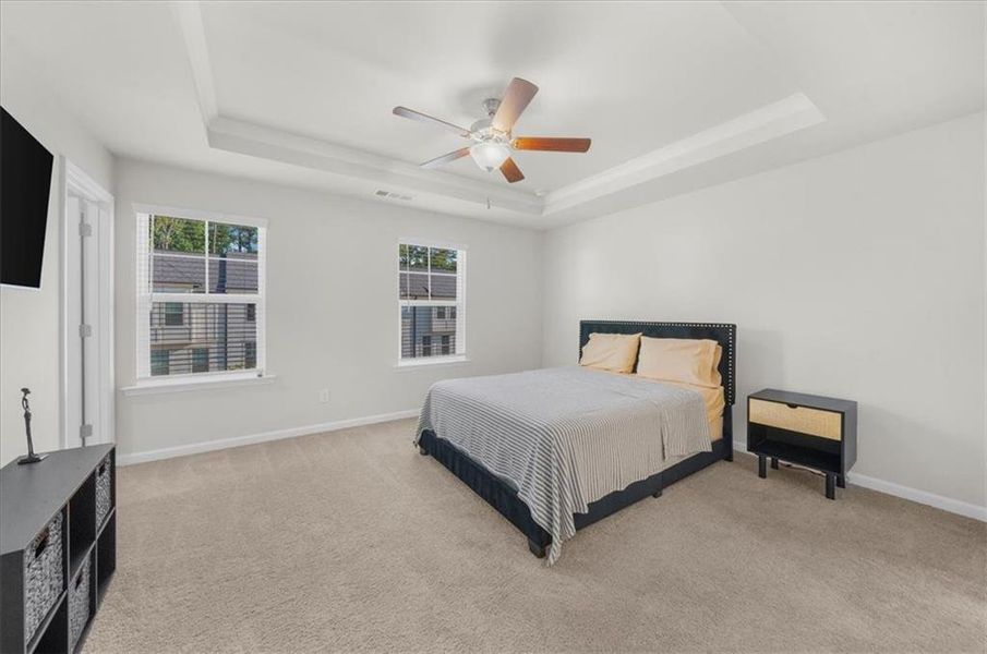 Furnished interior view inside a new home in , Atlanta (Image 5).