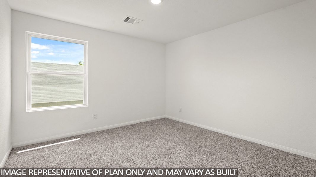 Spacious, unfurnished interior of a new home in McCrorey Trails, Conroe (Image 17).