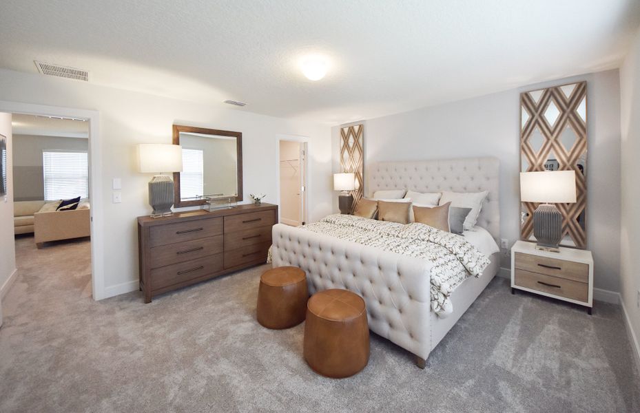 Furnished interior view inside a new home in Caloosa Cove, Labelle (Image 9).