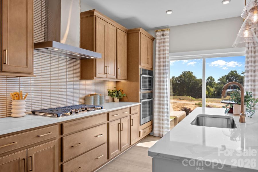 Furnished interior view inside a new home in , Mooresville (Image 7).