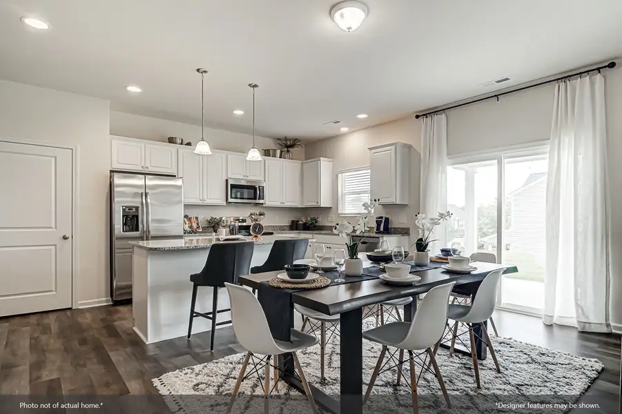 Furnished interior view inside a new home in Wingate, Inman (Image 5).