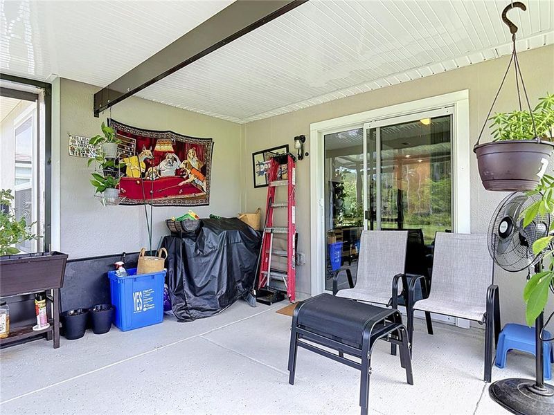 Exterior details and patio area of a home in , Bunnell (Image 4). Exterior details and patio area of a home in , Bunnell (Image 4).