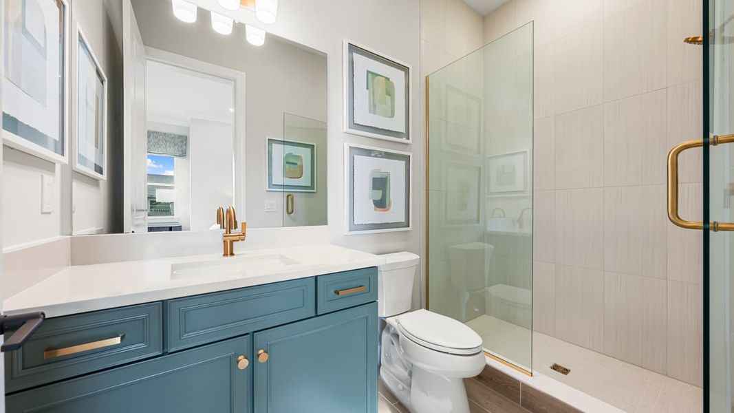 Furnished interior view inside a new home in Esplanade by the Islands, Naples (Image 15). Furnished interior view inside a new home in Esplanade by the Islands, Naples (Image 15).