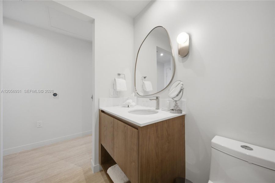 Furnished interior view inside a new home in , Miami (Image 3).
