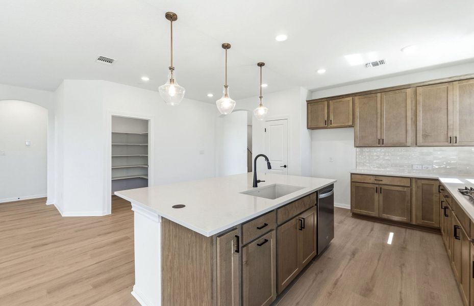 Furnished interior view inside a new home in Crescent Bluff, Georgetown (Image 6).