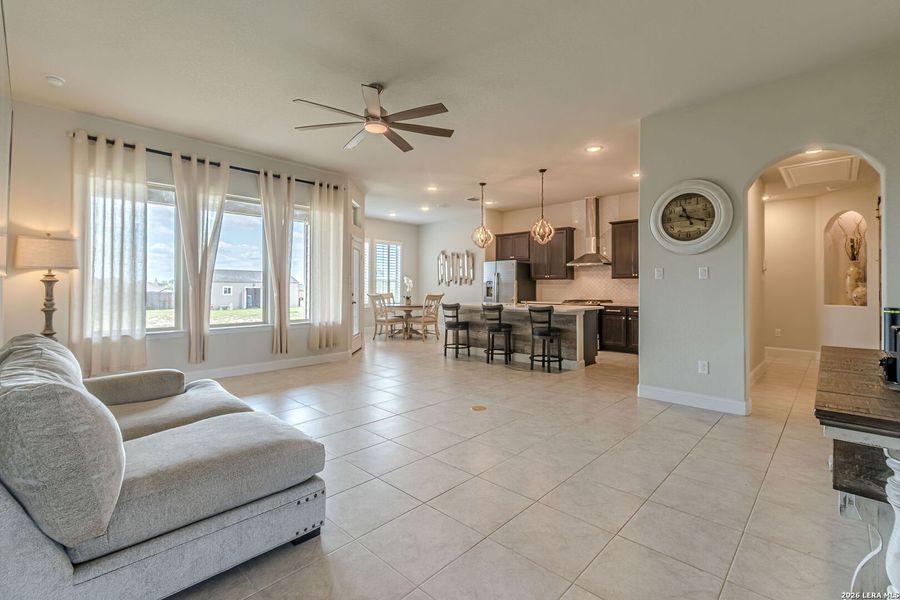Furnished interior view inside a new home in , San Antonio (Image 18).