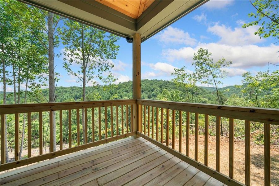 Exterior details and patio area of a home in , Ranger (Image 3).
