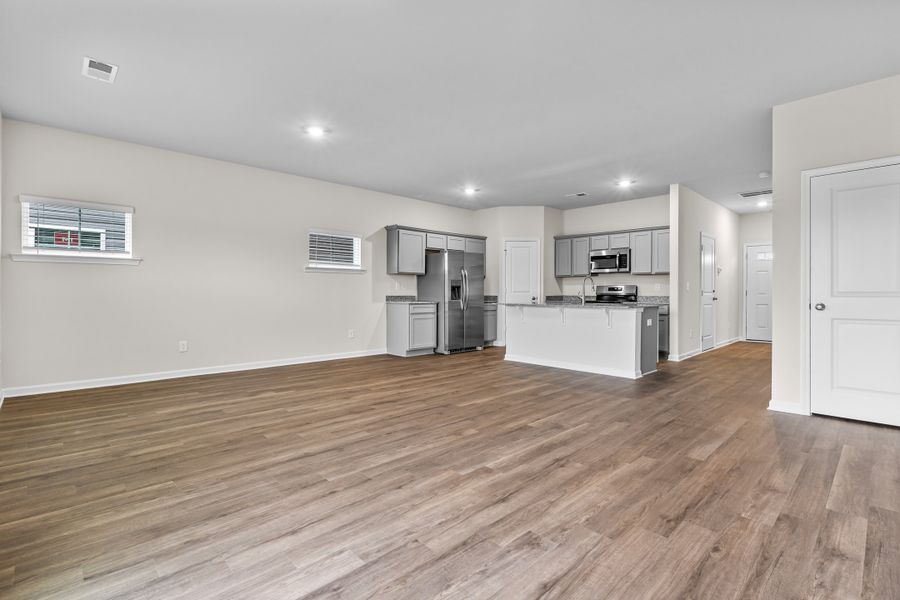 Representative unfurnished interior of a home built from the Balsa by McGuinn Homes in Sibley Village Townhomes, Sumter (Image 51).