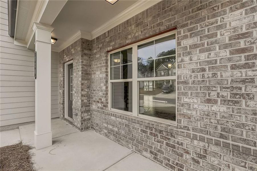 Exterior details and patio area of a home in Summerlin, Winder (Image 29).