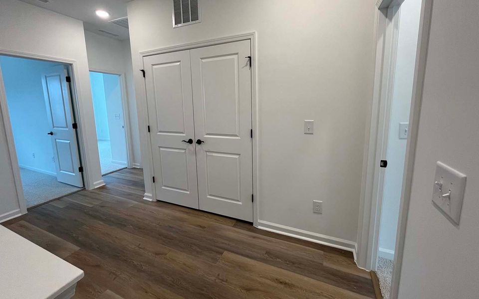 Spacious, unfurnished interior of a new home in Townhomes at Wendell Falls, Wendell (Image 11).