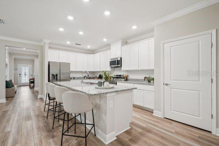 Furnished interior view inside a new home in Benton Hills, Brooksville (Image 9).