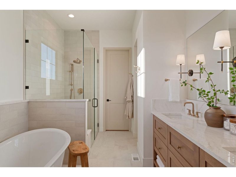 Furnished interior view inside a new home in , Windsor (Image 17).