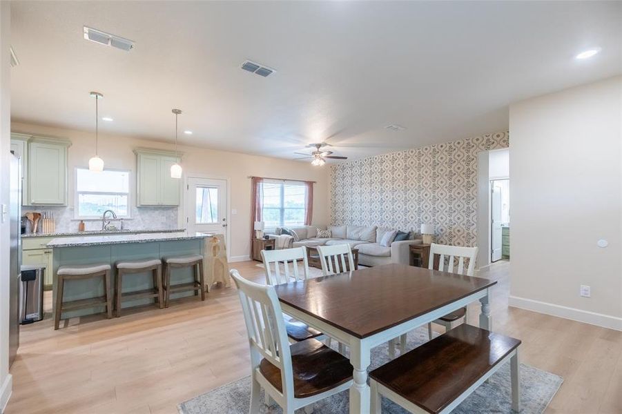 Furnished interior view inside a new home in , Tuscola (Image 10).