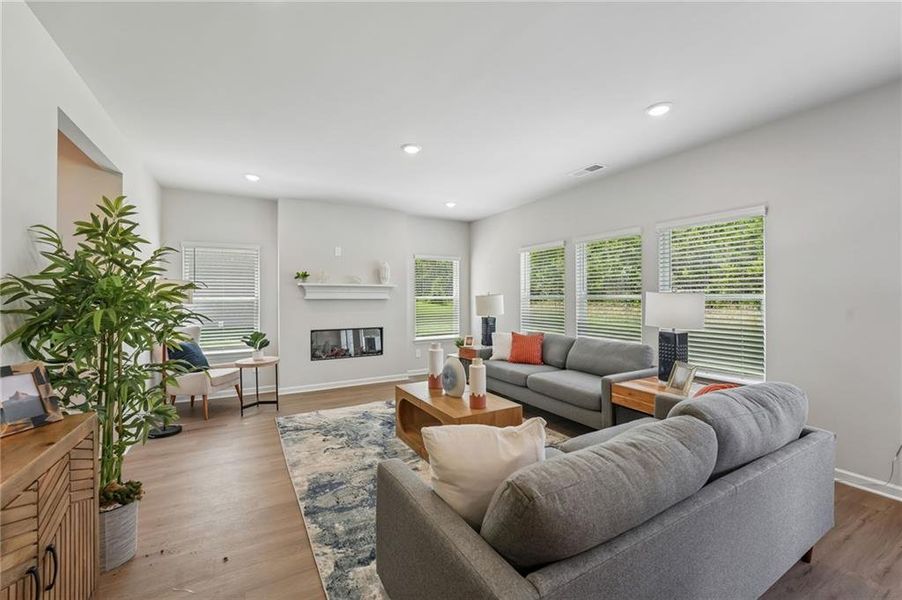 Furnished interior view inside a new home in Manning Mill, Adairsville (Image 46).