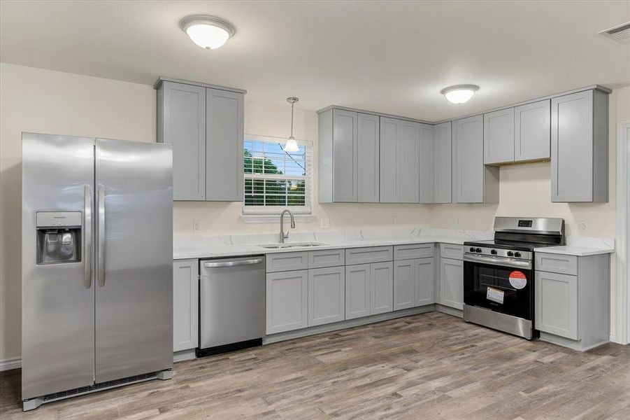Furnished interior view inside a new home in , Wills Point (Image 7).