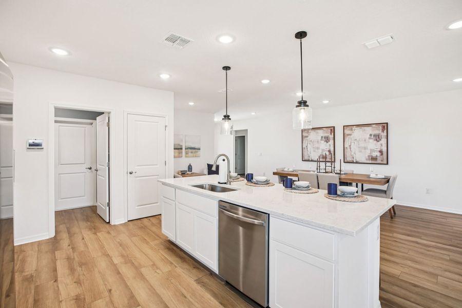 Furnished interior view inside a new home in Silver Springs Shores, Ocala (Image 17).