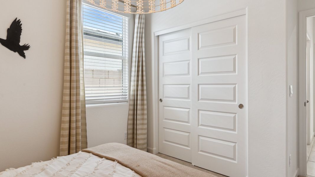 Furnished interior view inside a new home in Desert Moon Estates, Buckeye (Image 23).