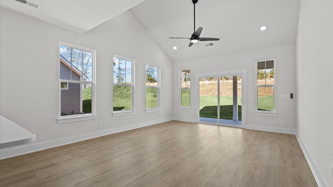 Furnished interior view inside a new home in Pleasant Falls, Moore (Image 13).