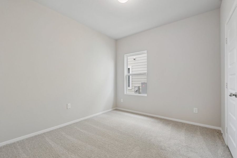 Representative unfurnished interior of a home built from the Durango 1230 by Brohn Homes in Durango, Mustang Ridge (Image 17). Representative unfurnished interior of a home built from the Durango 1230 by Brohn Homes in Durango, Mustang Ridge (Image 17).