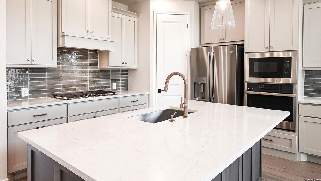 Furnished interior view inside a new home in Legacy at Lake Dunlap, New Braunfels (Image 6).