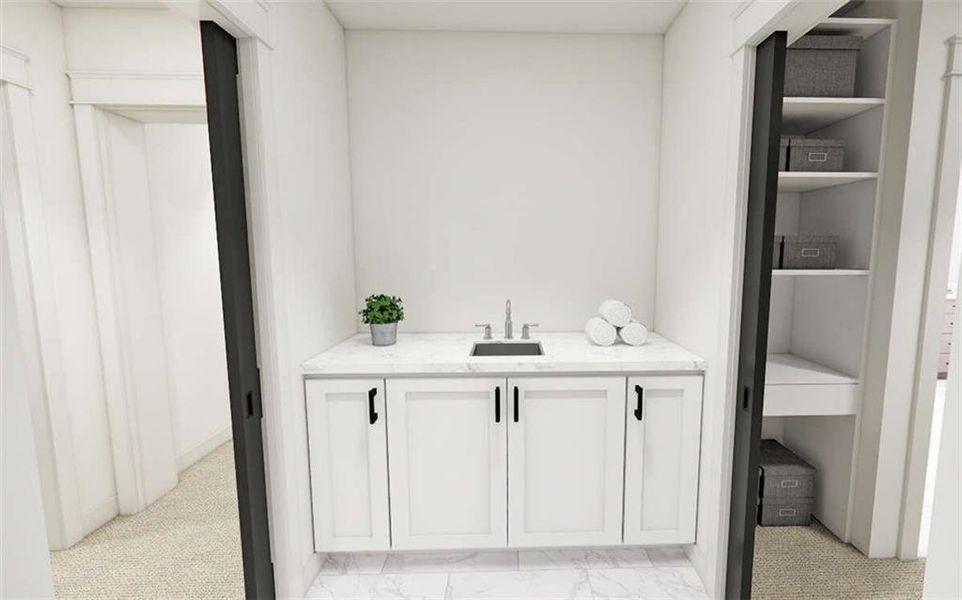 Furnished interior view inside a new home in , Acworth (Image 6).