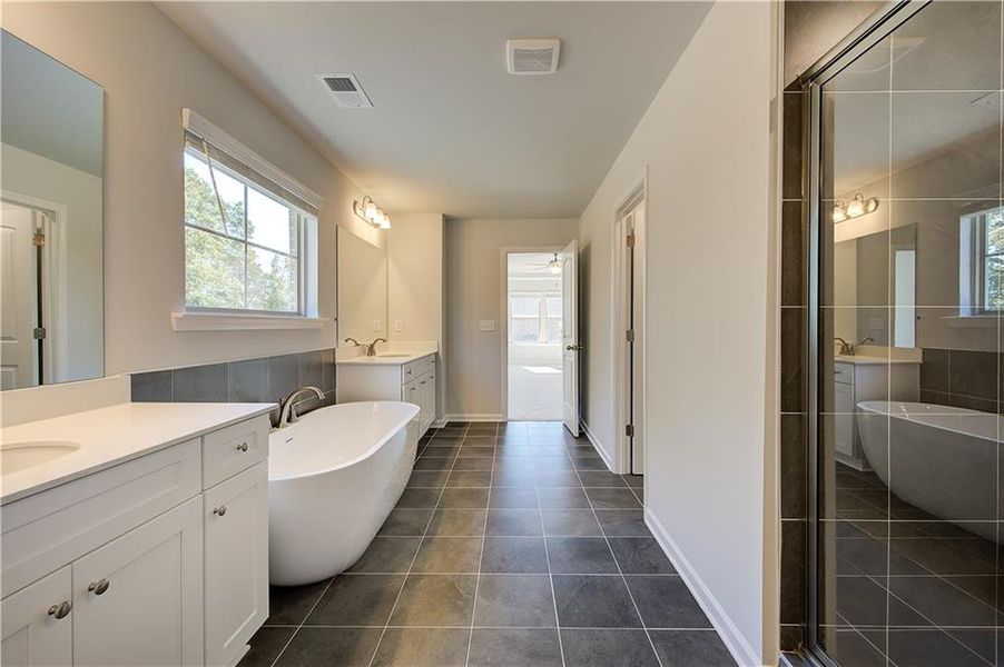 Furnished interior view inside a new home in Brighton, Locust Grove (Image 5). Furnished interior view inside a new home in Brighton, Locust Grove (Image 5).