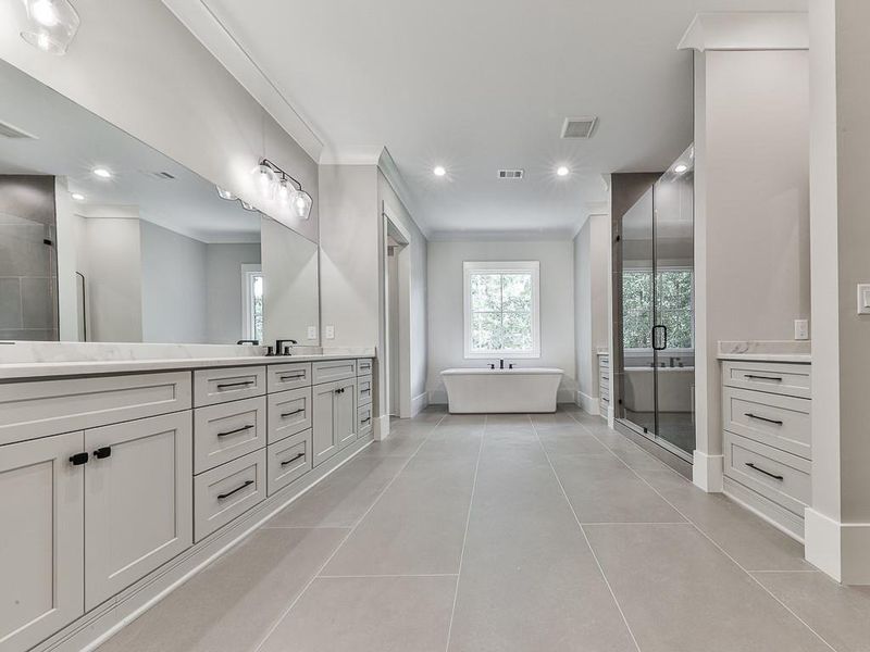 Furnished interior view inside a new home in , Ball Ground (Image 16).