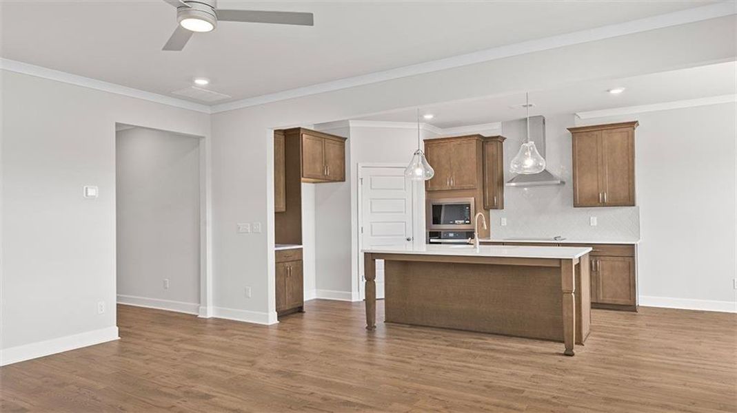 Furnished interior view inside a new home in Evergreen Crossing, Locust Grove (Image 12).