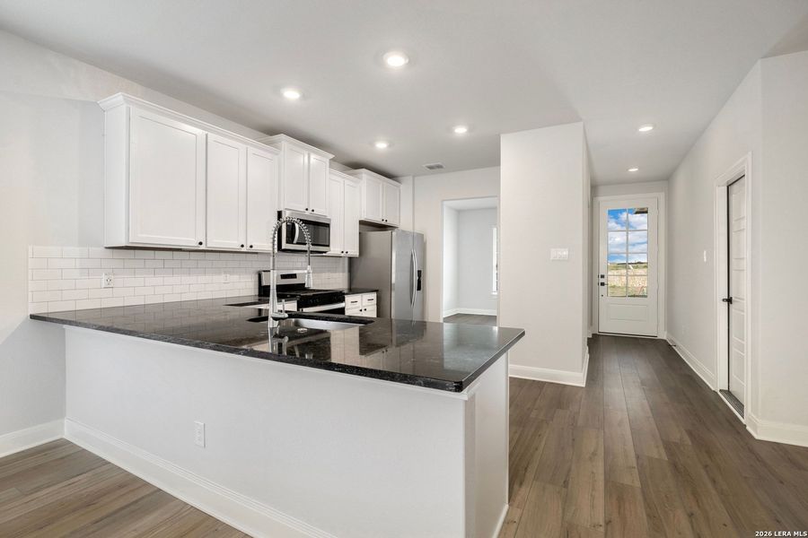 Furnished interior view inside a new home in Hightop Ridge, Converse (Image 7).