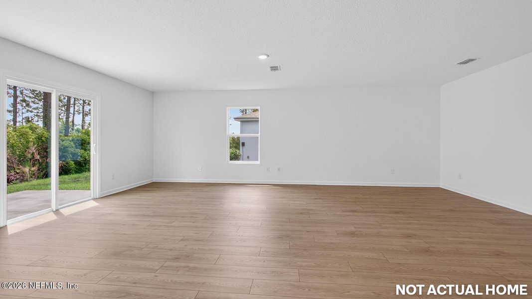 Spacious, unfurnished interior of a new home in The Arbors, Jacksonville (Image 26).