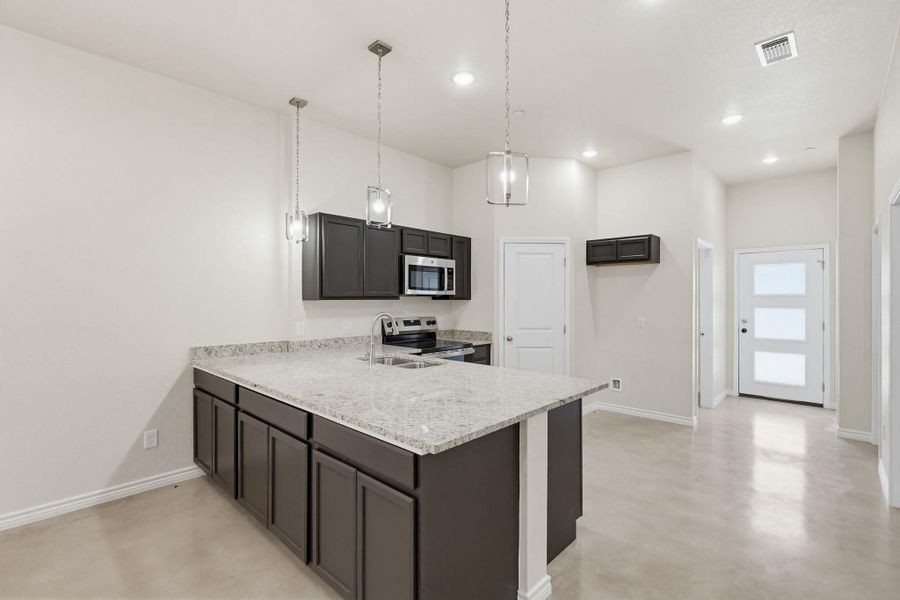 Furnished interior view inside a new home in , Copperas Cove (Image 5). Furnished interior view inside a new home in , Copperas Cove (Image 5).