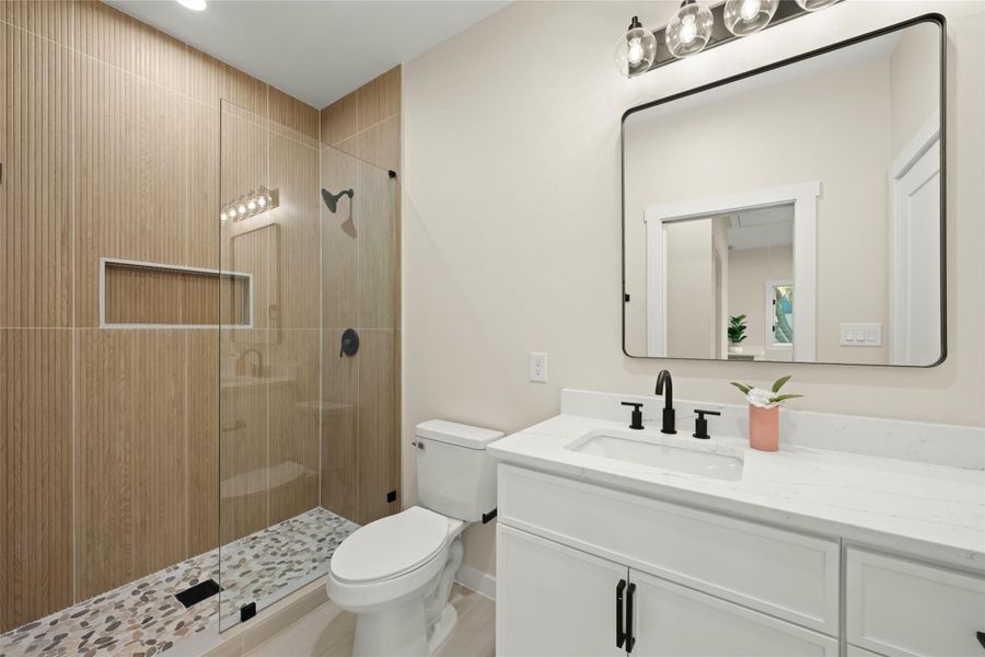 Furnished interior view inside a new home in , Austin (Image 4).