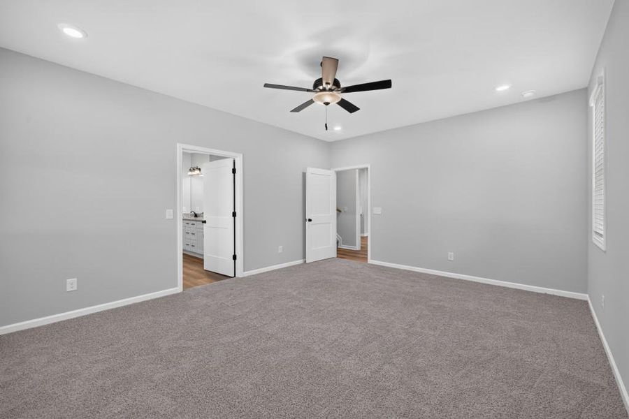 Spacious, unfurnished interior of a new home in , Commerce (Image 48).