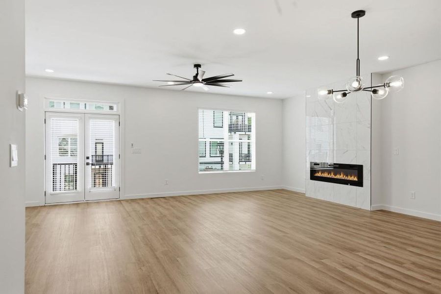 Spacious, unfurnished interior of a new home in , Decatur (Image 35).