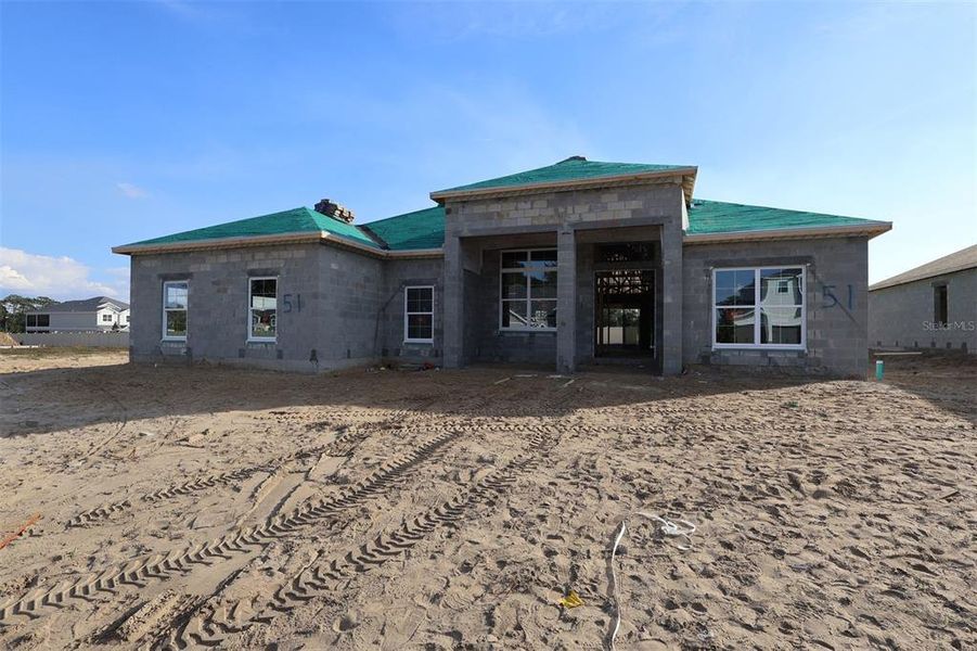 In-progress construction of a new home in Willow Run, Apopka, FL (Image 7).