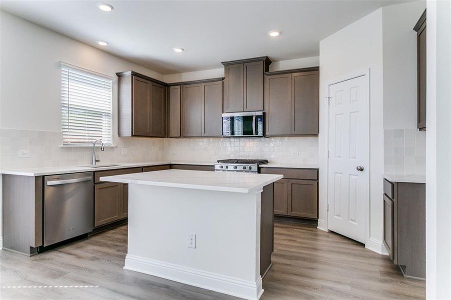 Furnished interior view inside a new home in The Preserve, Justin (Image 8). Furnished interior view inside a new home in The Preserve, Justin (Image 8).