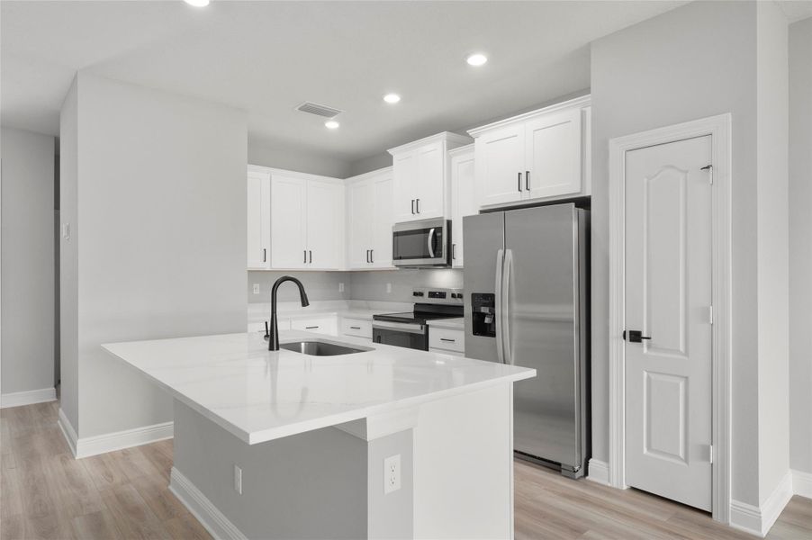 Furnished interior view inside a new home in Celebration Pointe, Fort Pierce (Image 8). Furnished interior view inside a new home in Celebration Pointe, Fort Pierce (Image 8).