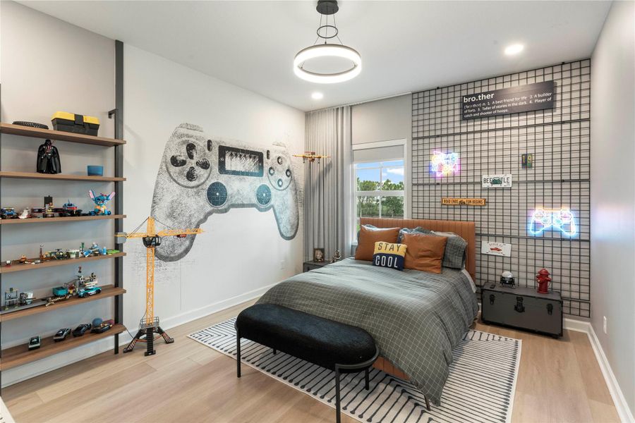 Furnished interior view inside a new home in Arden: The Waterford Collection, Loxahatchee (Image 10).