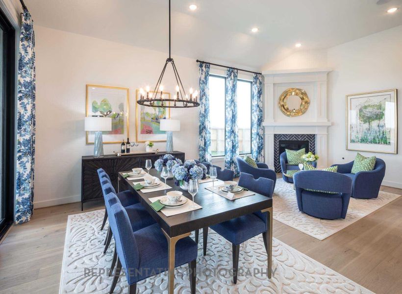 Furnished interior view inside a new home in Cross Creek West, Fulshear (Image 17). Furnished interior view inside a new home in Cross Creek West, Fulshear (Image 17).