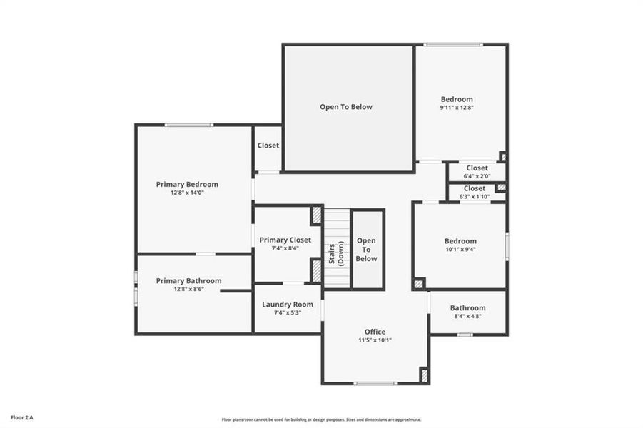 2D floor plan layout of this home in , Marietta, GA (Image 6).