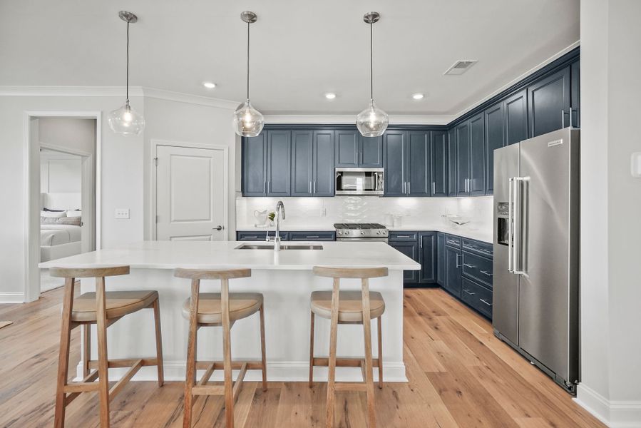 Representative furnished interior of a home built from the Mystique by Del Webb in Del Webb Carolina Ridge, Midland (Image 17).