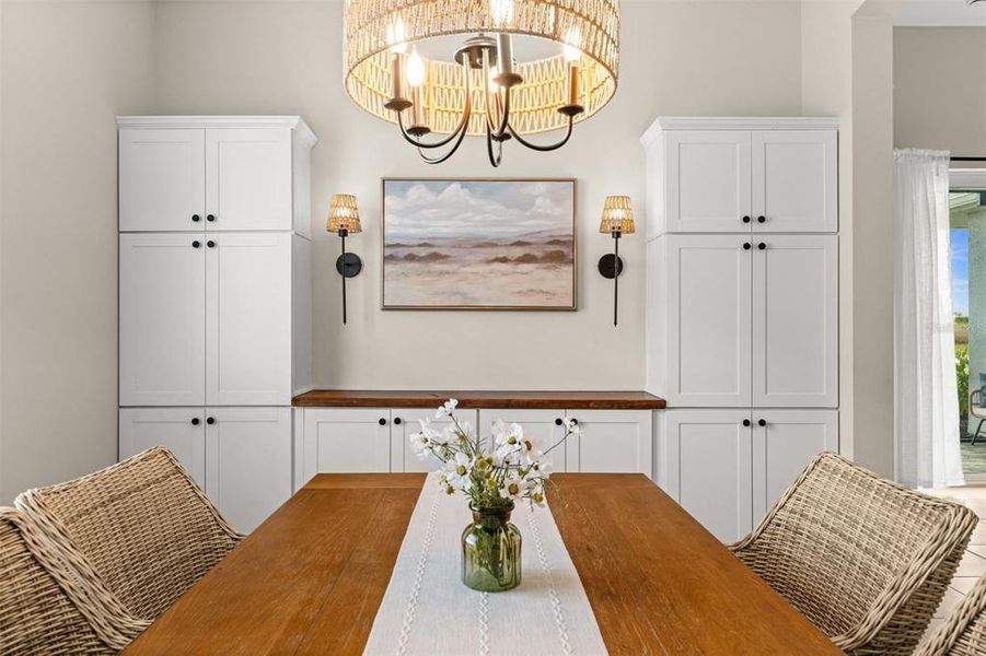 Furnished interior view inside a new home in , Punta Gorda (Image 8).