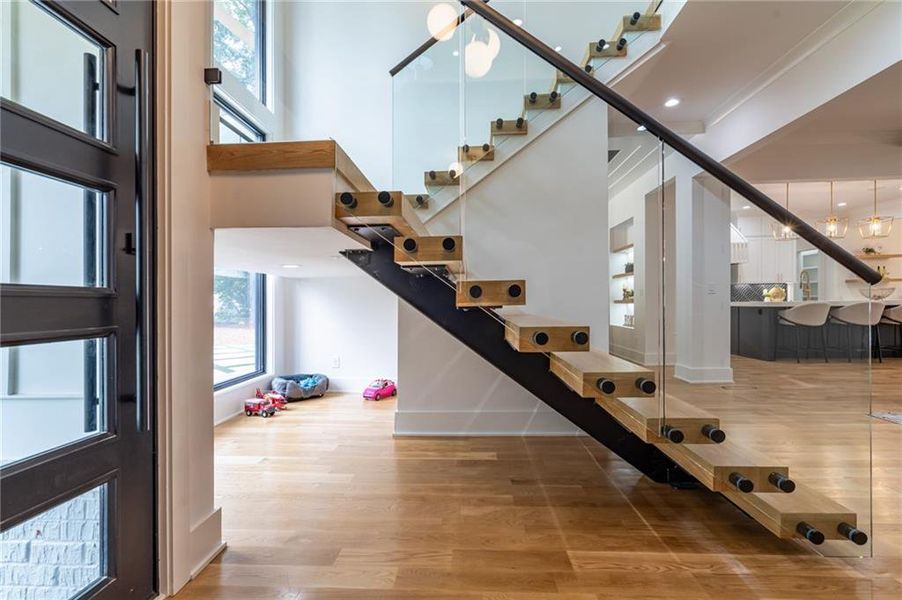 Furnished interior view inside a new home in , Brookhaven (Image 32).