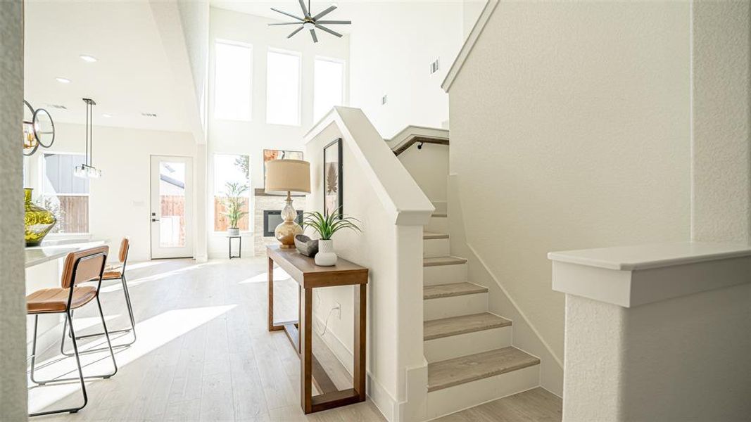 Furnished interior view inside a new home in , Granbury (Image 27).