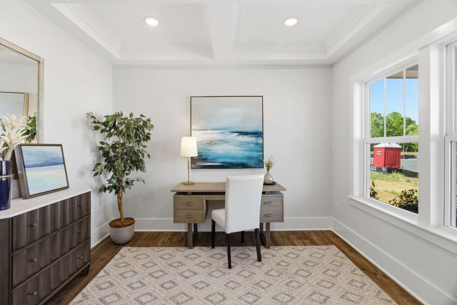 Furnished interior view inside a new home in Parc Northwest, Elon (Image 5).